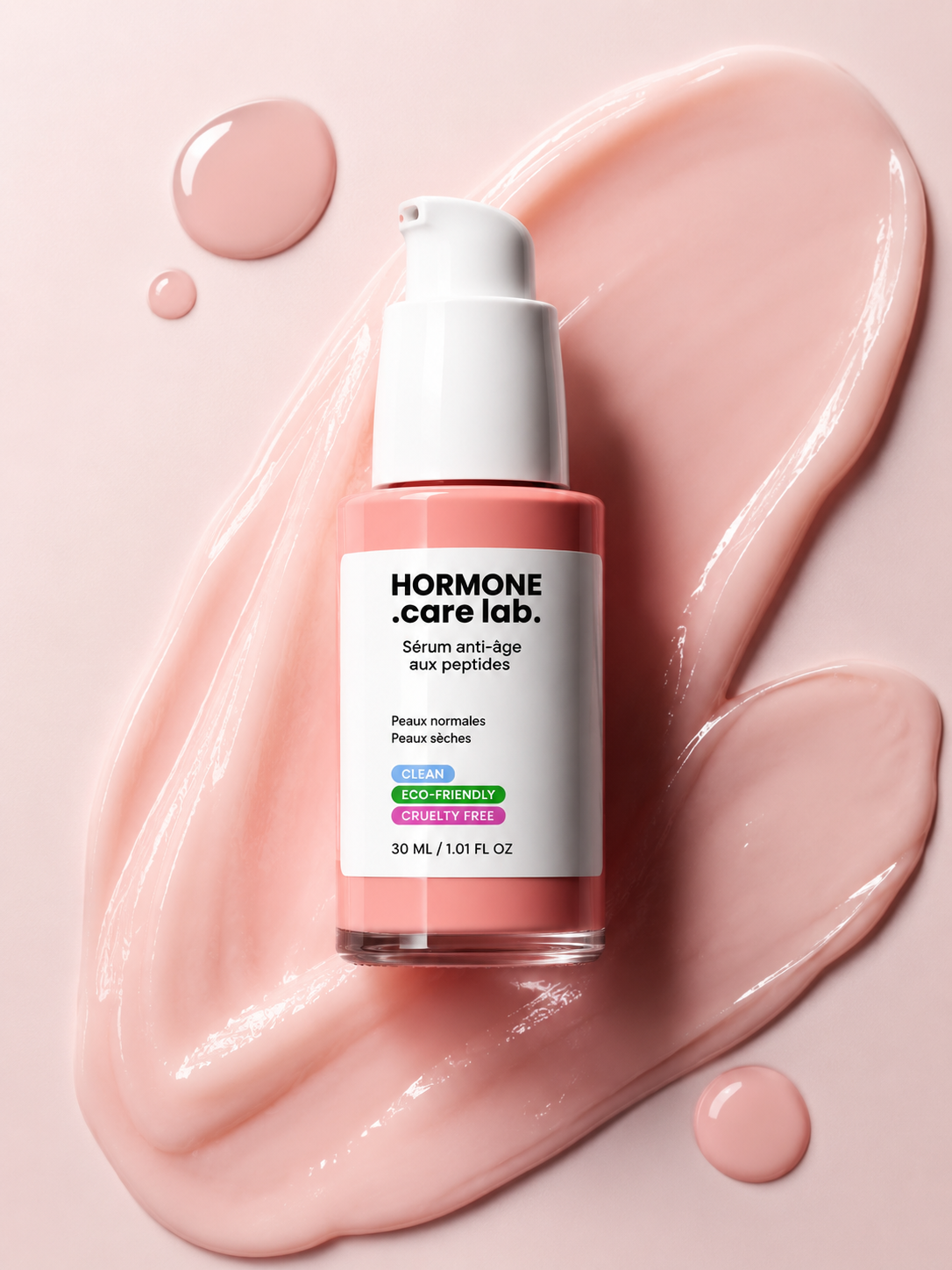 Sérum Anti-Âge aux Peptides   Formulé pour la Peau en Ménopause