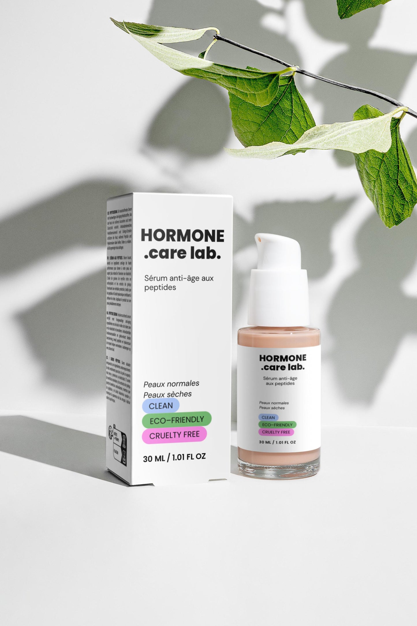 Sérum Anti-Âge aux Peptides — Formulé pour la Peau en Ménopause